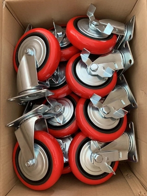 200-500kg Capacity Swivel Caster Wheels 3/4/5/6/8 Inch Load Bearing Casters