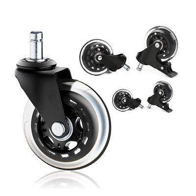 3-5 Inch Office Chair Caster Quiet Rolling Ball Bearing Wheels