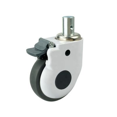 Steel Housing Material Rubber Casters for Heavy-Duty Applications Customizable Unit Weight 4kg-5kg