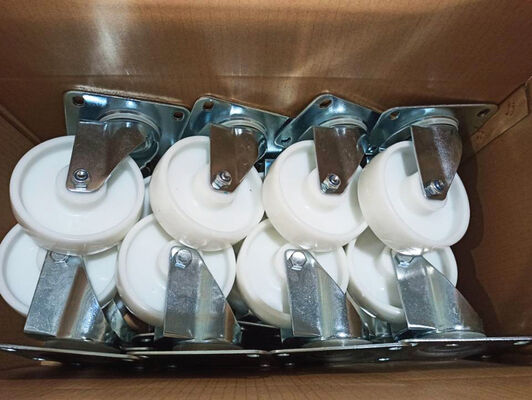 4kg to 5kg Unit Weight Rubber Casters Non Marking Tread Ideal for Industrial Applications Durable and Mobility Solutions