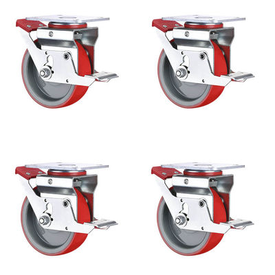 125mm Scaffolding Swivel Wheels , ISO9001 Caster Wheel Scaffolding