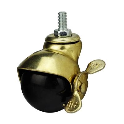 Zinc Plated Finish Furniture Casters For Smooth And Quiet Movement
