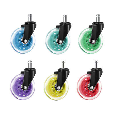Ball Bearing Type Nylon Casters 60KG Capacity Set of 4 Heavy Duty Wheels Ideal for Equipment and Material Handling Applications