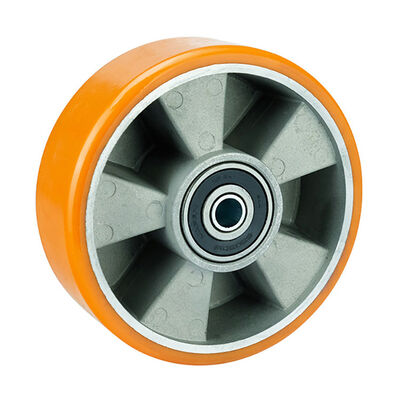 350KG Pojemność Koła z nylonu 65mm Solid Core Wheel Trwałe koła do przemieszczania maszyn i sprzętu