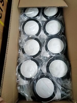 Materiał stalowy do obudowy Ruberowe kółka z gumy PP z kółkiem rdzenia i podwójnym łożyskiem kulkowym nadającym się do mobilności sprzętu