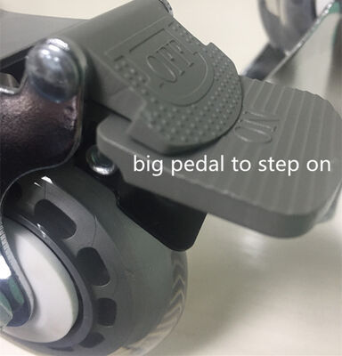 5 cali Wysokość całkowita Koła poliuretanowe o dużej pojemności przemysłowej