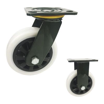 280kg Capacity 5" Heavy Duty Industrial Wheels Hollow Plastic