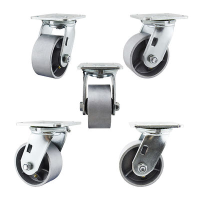 Roller Bearing 4 Inch Swivel Cast Iron Wheels For Furniture
