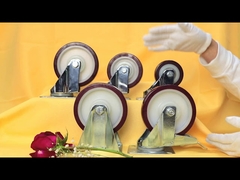 Introduction and show of european type nylon core polyurethane industrial casters