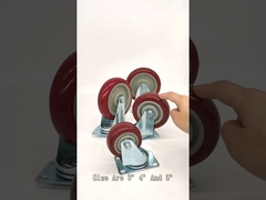 Wprowadzenie do czerwonych kółek pcv do średnich obciążeń - YLcaster