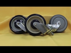 176lbs ładowanie 4 cali koła wózka, TPR koszyk zakupowy koła zamienne